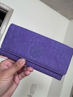 Kipling Purple Wallet